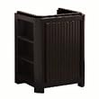 Danze DF022124WG Cirtangular/Brulee 24" Freestanding Vanity With Side Shelves We