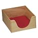 Advantus 08211 Genuine Oak Stackable Desk Tray, Letter, Double Deep, 5h, Oak Finish