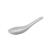 5-1/4L White Porcelain Spoon