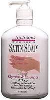 Liquid Soap (Satin)-Glycerine/Rosewater - 17.5 oz. - Liquid