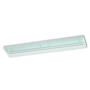 Juno Lighting Group UPL22-WH Pro-Series LED Under cabinet Fixture, 22-Inch, 6-Lamp,...