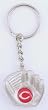 Cincinnati Reds Glove Keychain