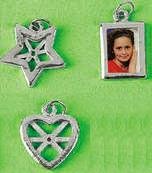 Art and Craft - 3 pc set of metal altered art picture bracelet frames.