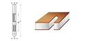 Amana Tool 45524 Panel Pilot 2-Flute Carbide Tipped Router Bit with Two Pilots and... by Amana Tool
