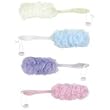 Swissco Mesh Sponge On Plastic Handle With Suction Cup Solid Pastels (Pack of 3)