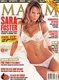 Maxim Magazine, April 2005, Sara Foster Cover