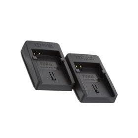 Delkin Two Charging Plates for the Canon NB4L Battery, for use with the Dual Universal Charger by Delkin