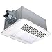 Energy Star Qualified 110-CFM Exhaust Fan with Light