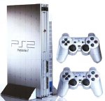 Console Playstation 2 Silver Argent