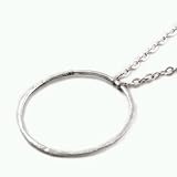 Patti Elliptical Necklace in Sterling Silver or 18 kt Gold Vermeil