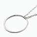 Jewelry : Patti Elliptical Necklace in Sterling Silver or 18 kt Gold Vermeil
