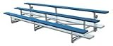 15' ROYAL POWDER COATED BLEACHER - 2 ROW, 20 SEAT