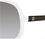Authentic Gucci Sunglasses 1622 Color WHITE BLACK GREY GRADIENT