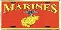 United States Marines License Plate