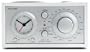 Tivoli Model 3 AM/FM/Clock Radio White/Silver - M3WHT