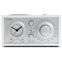 Tivoli Model Three Clock Radio In Silver And White by Tivoli