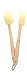 SiliconeZone Mini Spatula/Spoon Set, Translucent Lemon