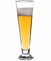 Bormioli Rocco Amadeus 13 Ounce Palladio Footed Beer Flute, Set of 4