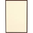 Ecruwhite Cards with Kona Brown Border