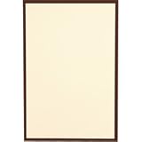 Ecruwhite Cards with Kona Brown Border