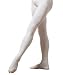 Capezio Men's Men's Knit Footed Tights With Back Seams, Black, Medium