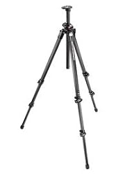 Manfrotto 055CXPRO3 Carbon Fiber 3 Section Tripod with Q90 Column and Magnesium Castings (Black)