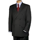 Performance Wool Double-Breasted Suit Jacket