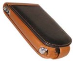 Childrens Toyshop  Computer : eXpansys Black & Tan Chairmans Case For Sony Clie SJ/SL Series