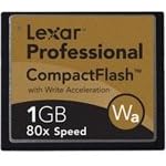LEXAR MEDIA CF1GB-80-380 COMPACTFLASH CARD 1.0GB 80X SPEED