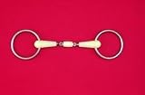 Happy Mouth Double Jointed Loose Ring w/ Roller Mouth Bit
