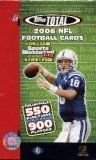 2006 Topps Total Football Cards Box