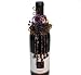 Elegant Beaded Wine Bottle Drape