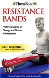 Thera-Band Latex Exercise Band Pack - Light - 1 Thin/1 Medium/1Heavy - 5.5" X 5 - Free Shipping