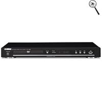 Yamaha DVD-S661BL Single Disc DVD Player with HDMI and USB, Black
