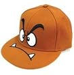 Nintendo Gumba Mens Brown Flex Cap