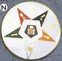 Thumbnail image for (Oes) Order of the Eastern Star 3″ Poly-carbonate Masonic…
