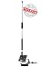 3+3dB Glass Mount Antenna W/All Adapters