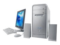 Sony VAIO PCV-RS102 - Tower - 1 x P4 2.4 GHz - RAM 256 MB - HDD 1 x 80 GB - DVD-RW - CD - GF4 Ti 4200 - Mdm - Win XP Home - Monitor : none