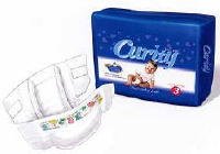 Curity Ultra Fits Disposable Baby Diapers by Kendall Size 5 (Over 27 lbs), Case of 8/22s (176 ct)