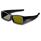 VIZIO VSG102 Full HD 3D Rechargeable Glasses - Black 2 Pack