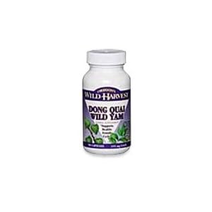 Dong Quai Wild Yam - Supports Healthy Female Cycles, 90 Vcaps,(Oregon's Wild Harvest) by Oregon's Wild Harvest