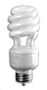 13 Watt Compact Fluorescent Light Bulb / 5100K Color Temperature / 60 Watt Incandescent Equivalent / 10,000 Hour Life