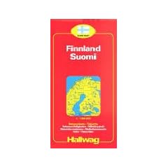 Hallwag Stra�enkarten, Finnland: Strassenkarte mit Index und Sehensw�rdigkeiten (Road Map)