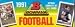 1991 Bowman Football Cards Unopened Factory Set (561 cards) - Includes NFL superstars...