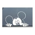 Mickey Mouse Disney Peeking Looking Car Window Decal Sticker -SM0008- 4"L x 6"W