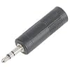 Buget Adaptor 3.5mm stereo plug to 6.3mm stereo socket