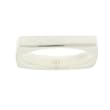 Square Ladies Ring in Solid Sterling Silver 925