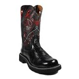 Ariat Ladies 10 'ProBaby Paisley' Western Boots - Black by Ariat
