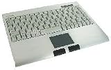 Review Keysonic KB-ACK-540 ALU / Keysonic Compact Notebook Layout Aluminium Keyboard With Integrated Touch Pad, PS/2 Connection