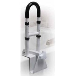 Drive Adjustable Clamp-On Tub Rail - Safety Grab Bar